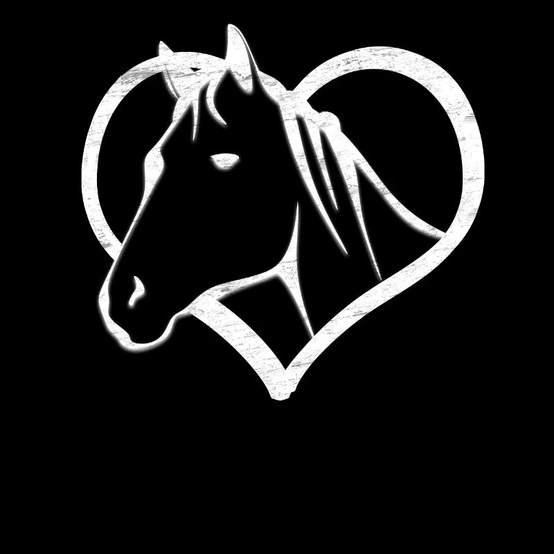 Pferd, Herz, reiten