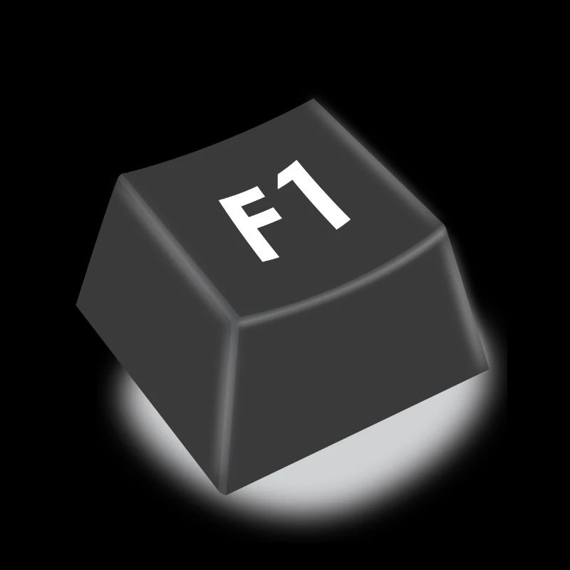 f1 Hilfe Knopf