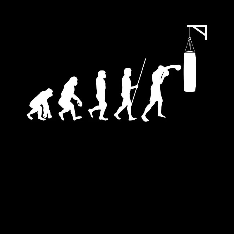 Evolution Boxer Geschenk Boxing Boxhandschuhe