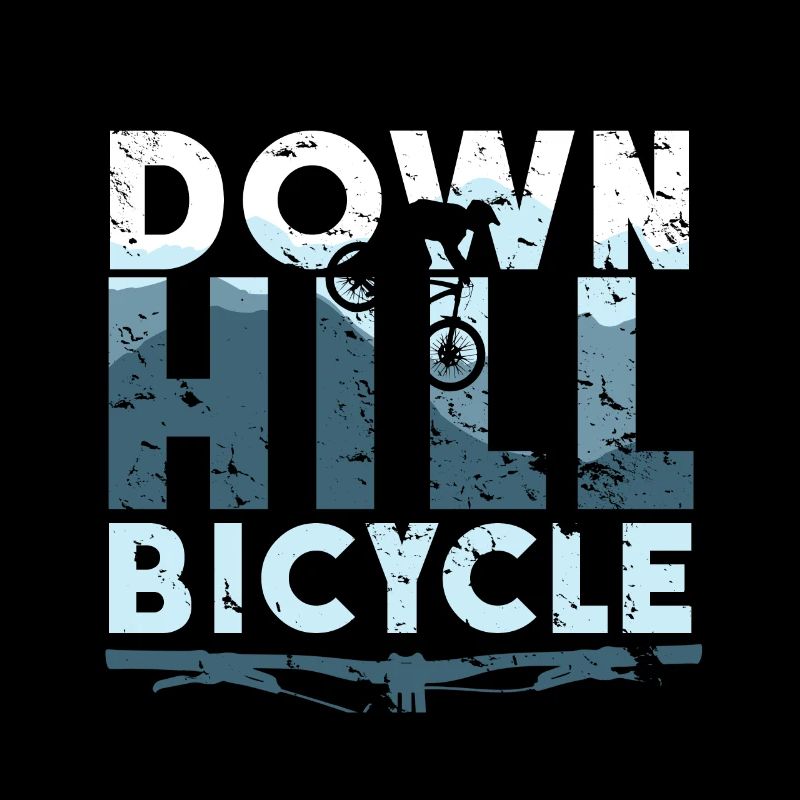 Slopestyle de vélo de descente saute la boue