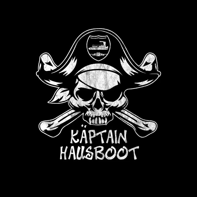 Ich bin der Käptain Hausboot