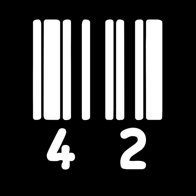 codebar 42, Barcode, Die Antwort auf alle Fragen