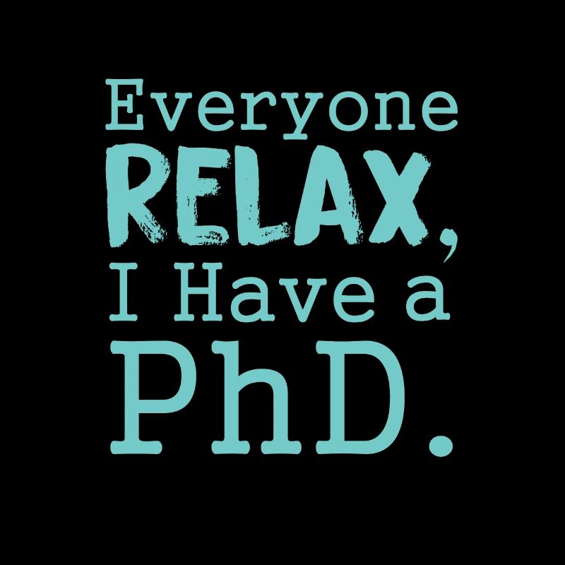 relax PhD Geschenk