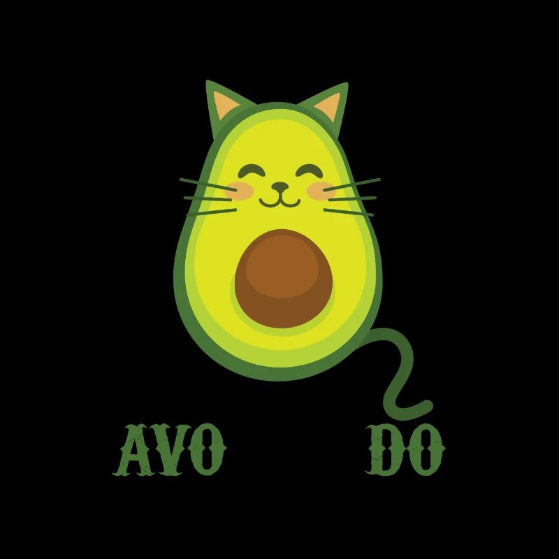 Cat Avocado Pun