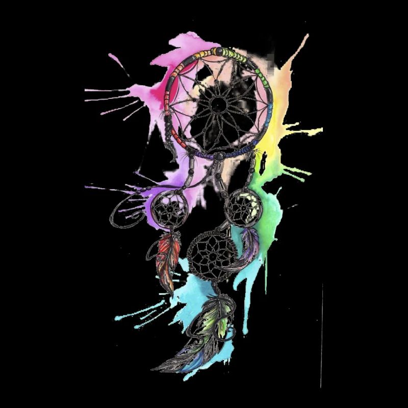 TRAUMFÄNGER REGENBOGENFARBEN