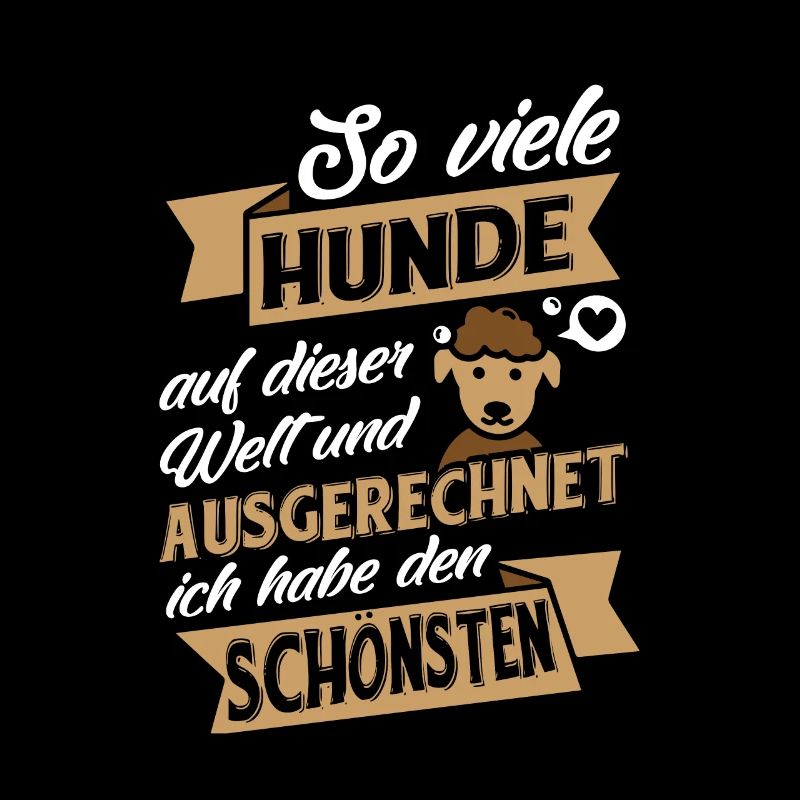 Lustiger Hunde Spruch Geschenk