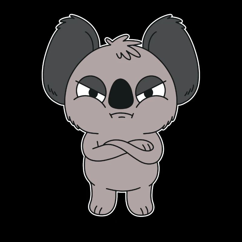 Wütender Koala
