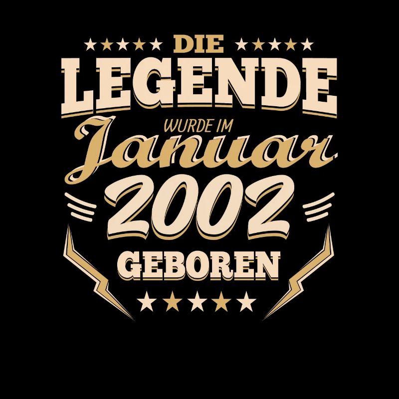 Geburtstag Januar 2002