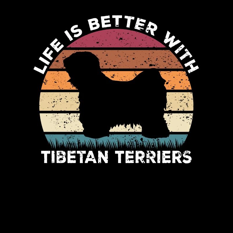 Tibet Terrier Life is better withe Tibetan