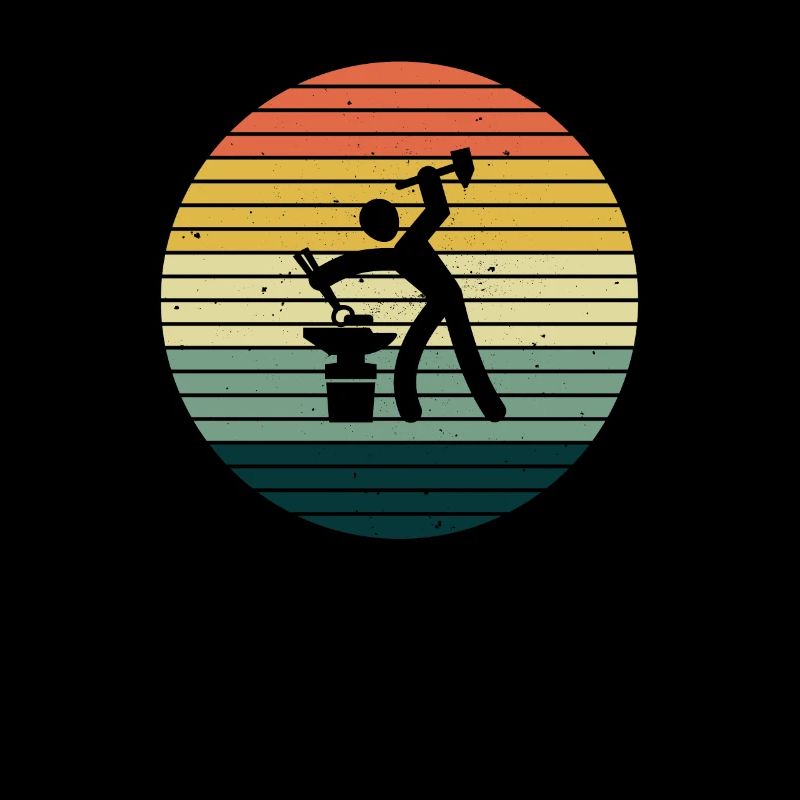 Blacksmith Farrier Locksmith Vintage Gift Idea