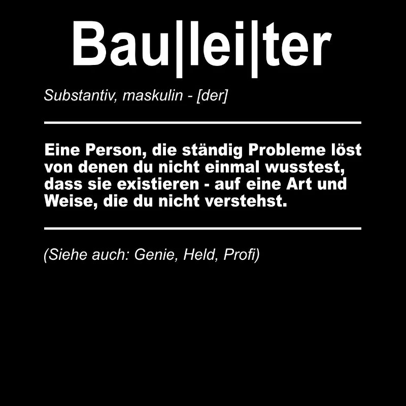 Bauleiter Baustelle Bauherr