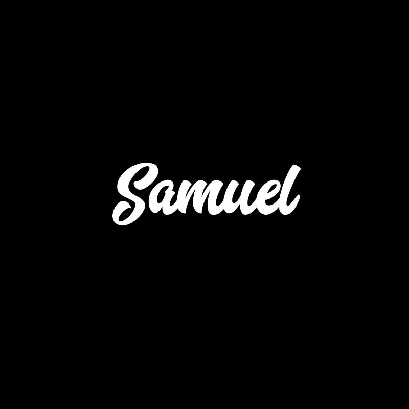 Samuel Custom Text Geburtstagsname