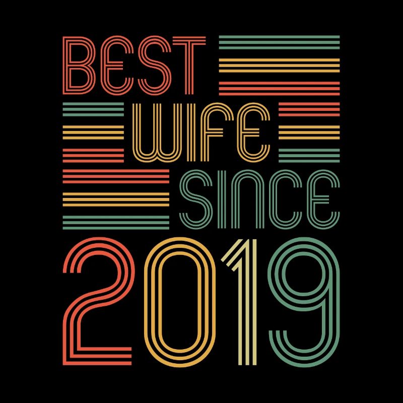 Beste Ehefrau seit 2019 2. Hochzeitstag
