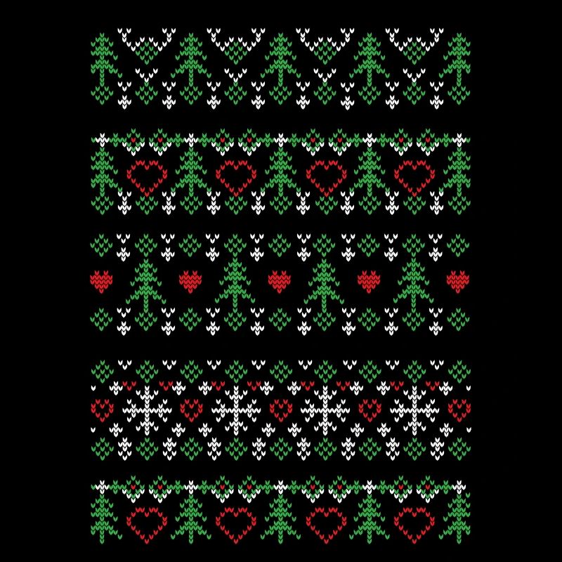 Pull d’ornement pull moche