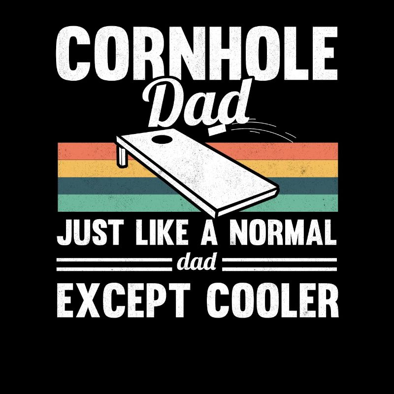 Cornhole Dad Father Cornhole