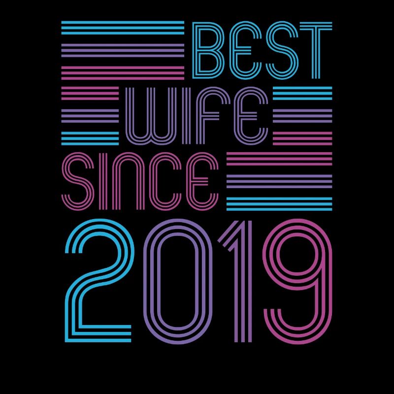 Beste Ehefrau seit 2019 2. Hochzeitstag