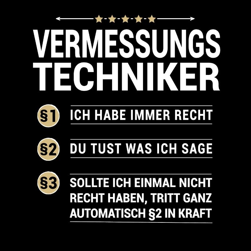 Vermessungstechniker Beruf eigene Paragraphen