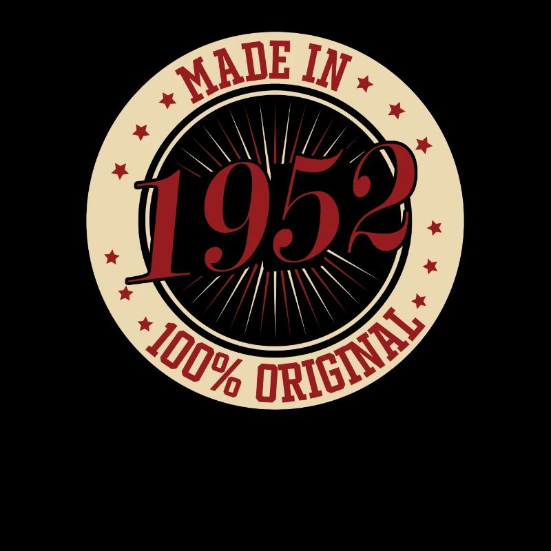 Geburtstag Made in 1952 das original
