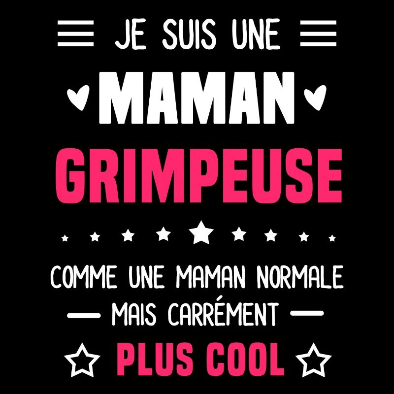 maman grimpeuse maman normale mère escalade