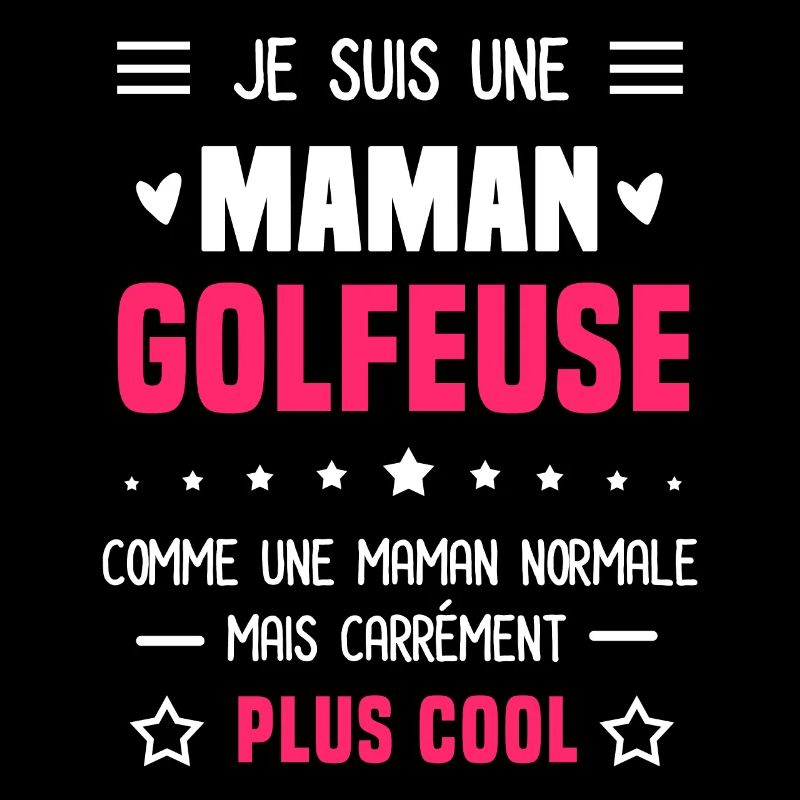 maman golfeuse maman normale mère golf