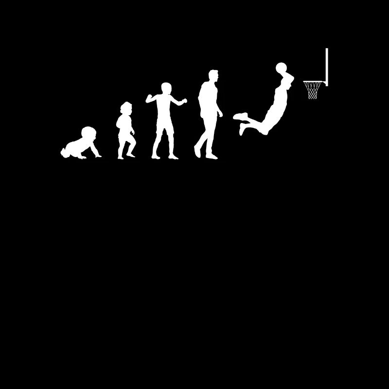 evolution basketball humor basketball mann geschenk
