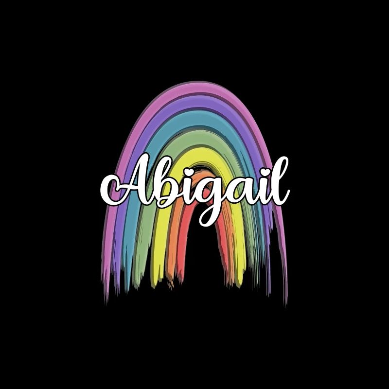 ABIGAIL Rainbow Cursive