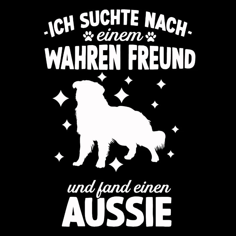 Lustiges Australian Shepherd Hunde Fan Aussie
