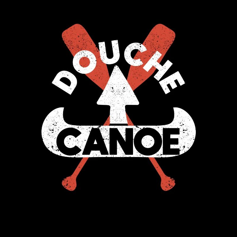 Flèche d’autodérision vers le haut Drôle de canoë