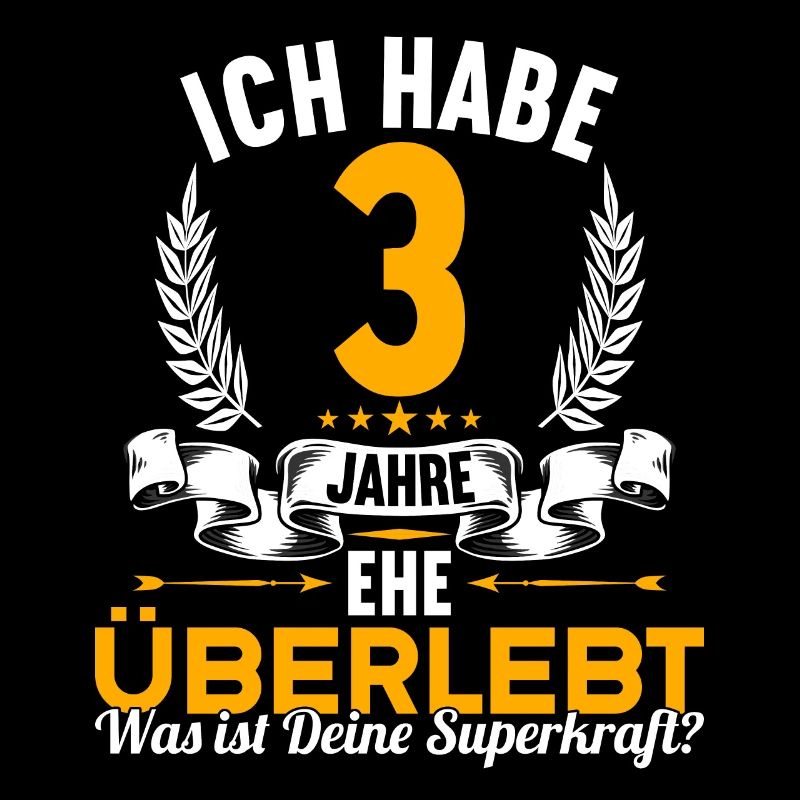 Ich habe 3 Jahre Ehe überlebt 3.Hochzeitstag