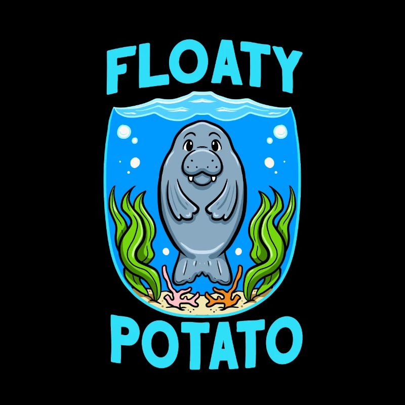 Manatees Sea Cow Floaty Potato Manatee