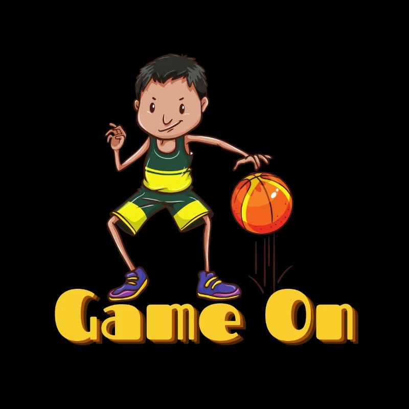 Game on -basketball fan gift