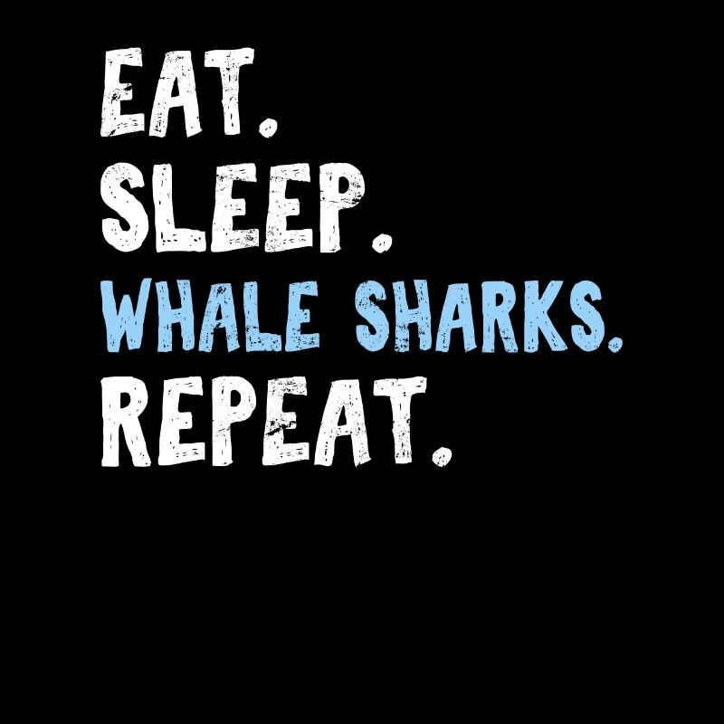 Manger Dormir Whale Sharks Répéter Mignon Baleine Requin Lov