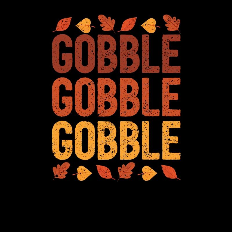 Fun Turkey Gobble Gobble Thanksgiving Dinner