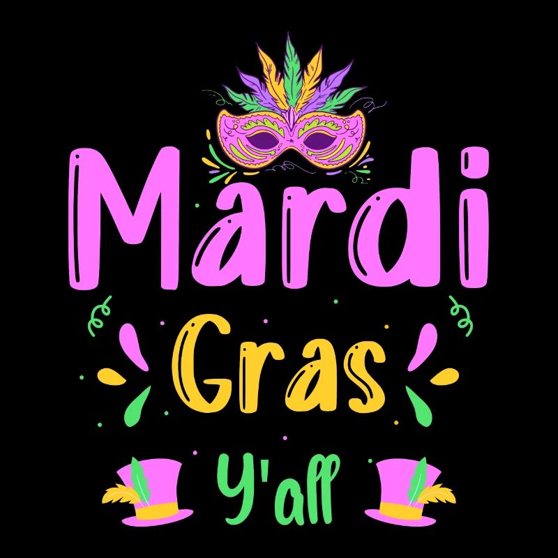 Masque de costume de Mardi Gras