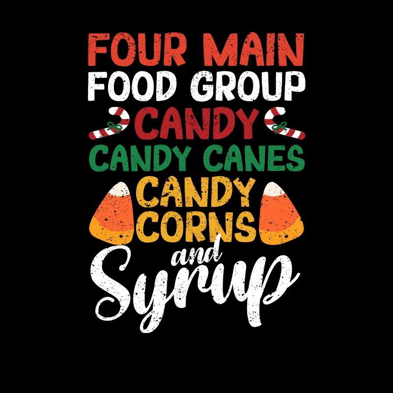 Four main food groups Santa Elf Buddy
