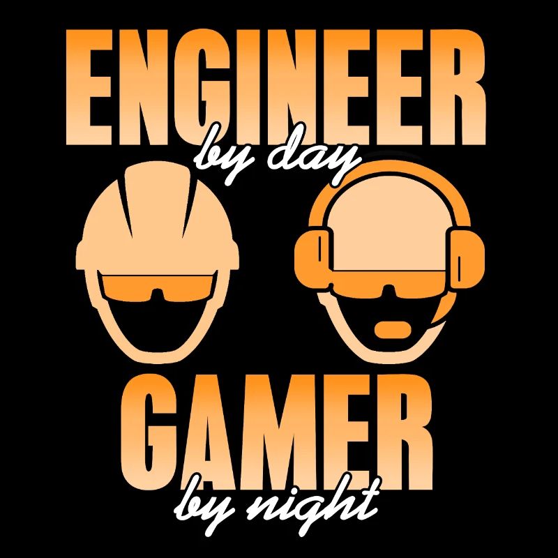 Retro Engineer By Day Gamer By Night Retro Présent