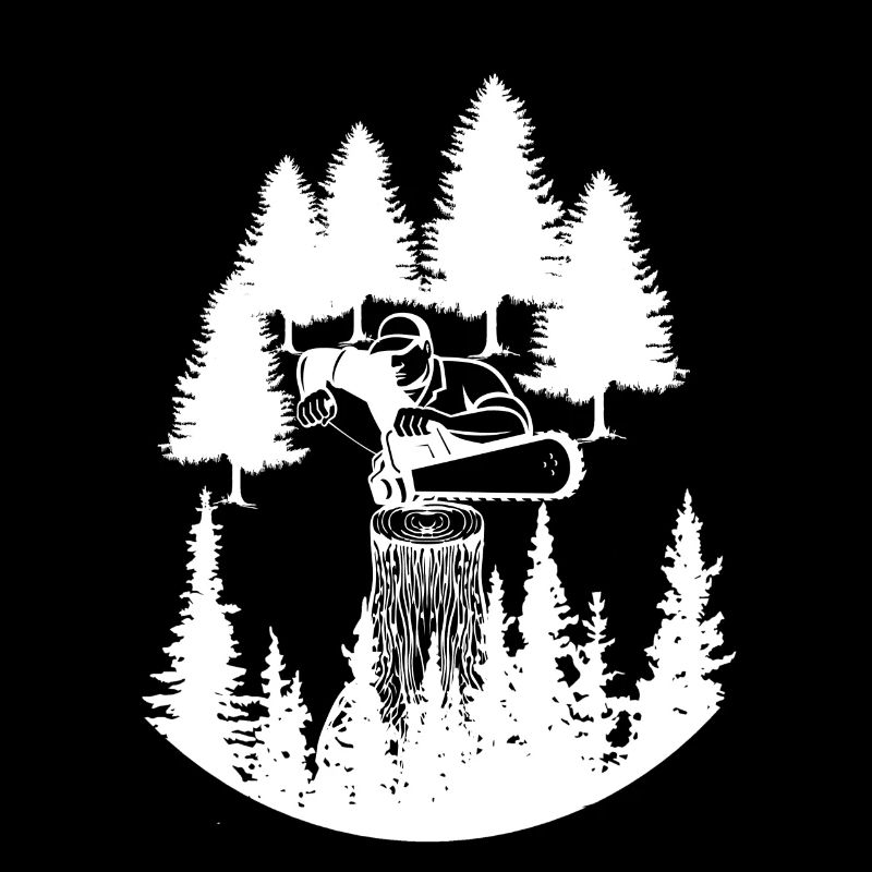 Tronçonneuse Axe Forester Bûcheron Scie Chaîne