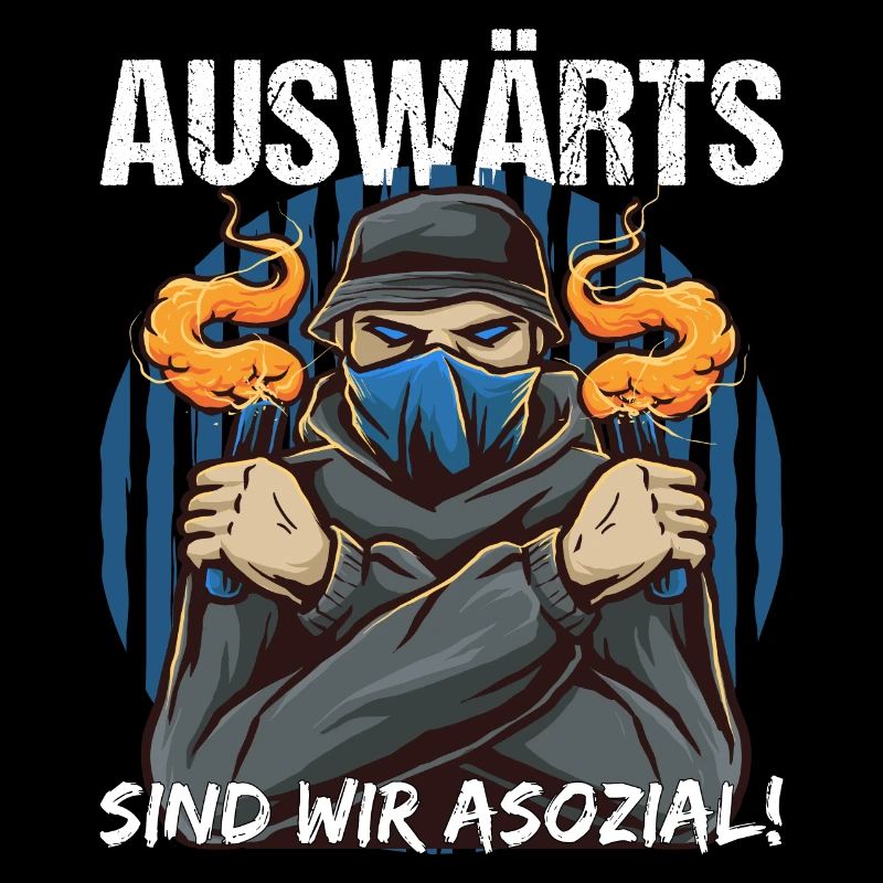 Fußball Fan Pyro Statement Geschenk