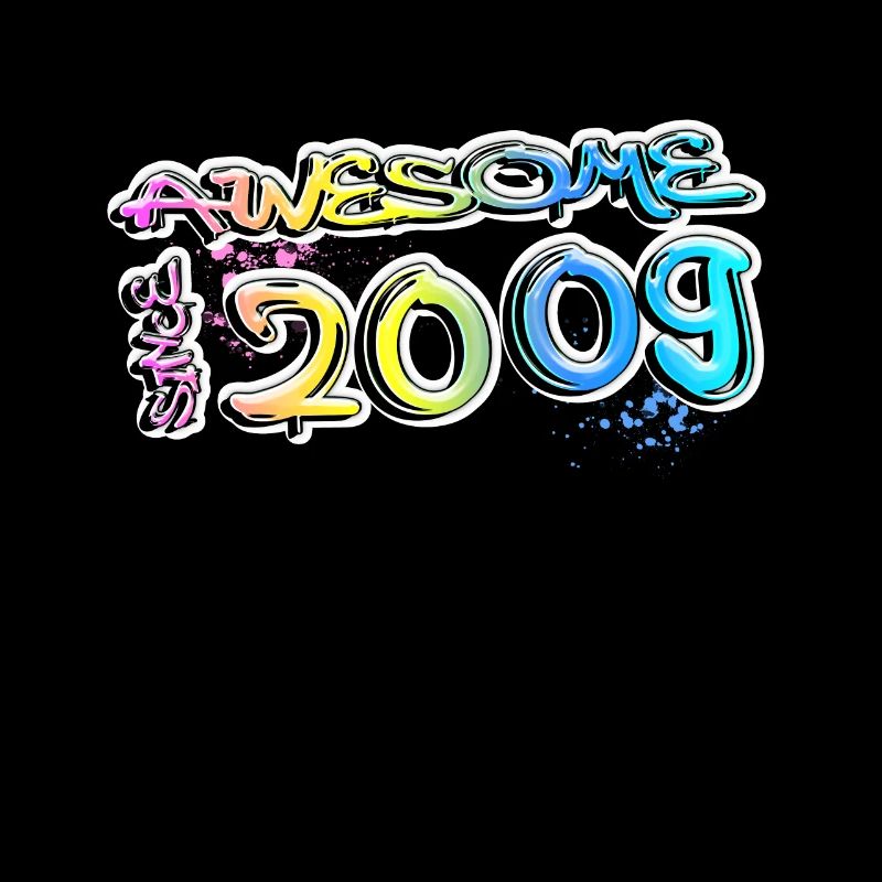 Awesome since 2009 Graffiti Motiv