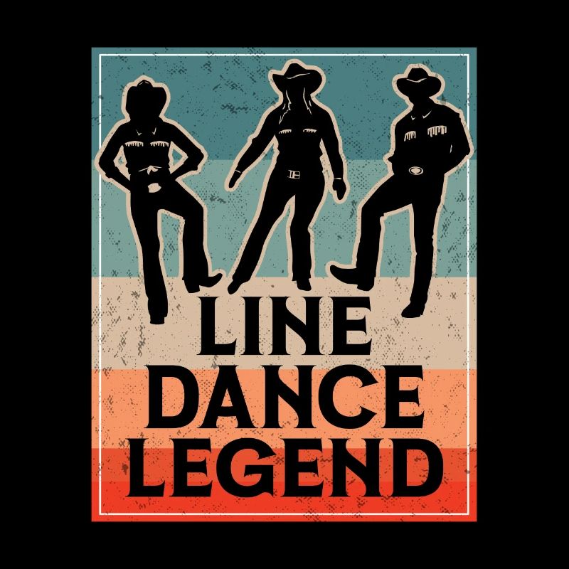 Line Dancing Cowboy Texas Line Dance Geschenk