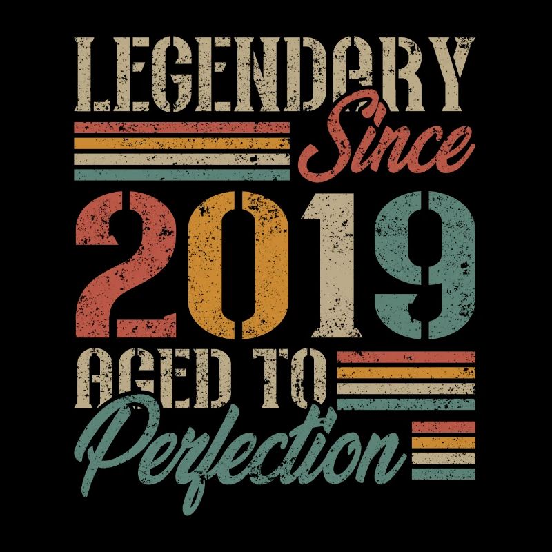 Vintage 2019 Retro Geburtstagsgeschenk