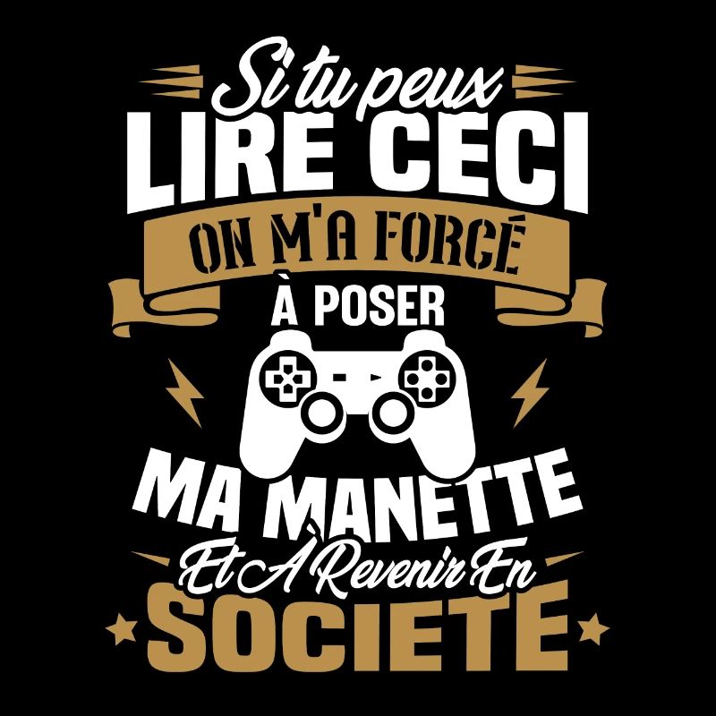 J’ai été obligé de poser ma manette de jeu