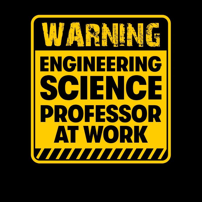 Engineering Science Professor at work