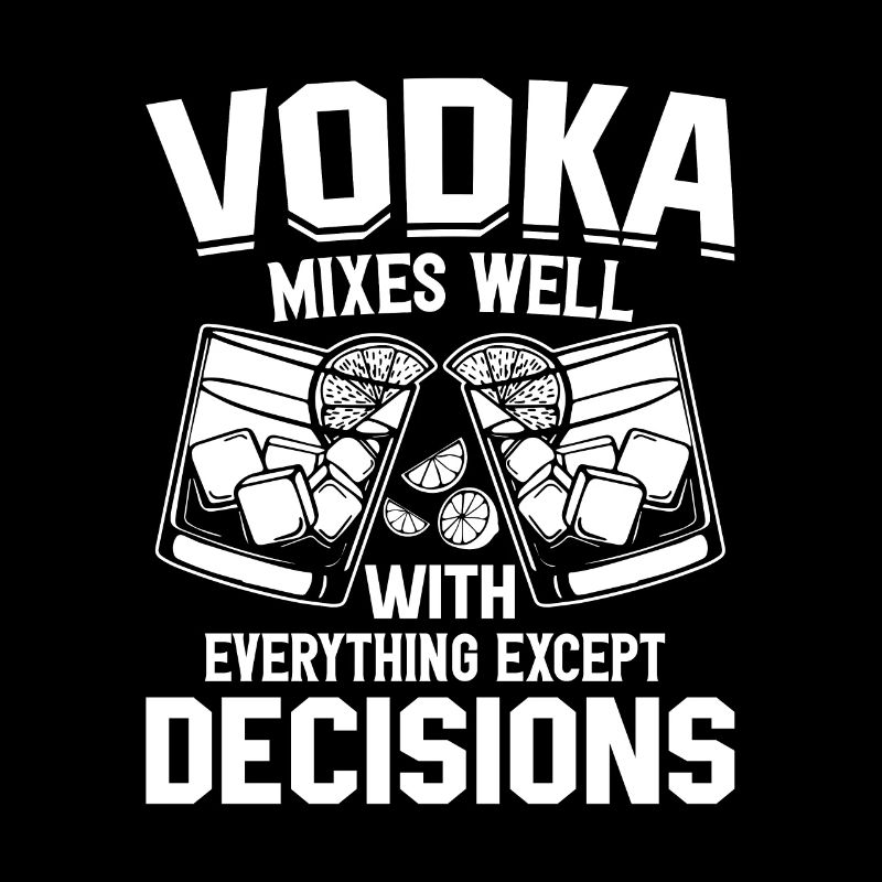 L’alcool est une solution - la vodka pour les amateurs de boisson