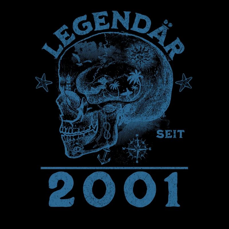 Geburtstag Legendär Seit 2001 Geschenk