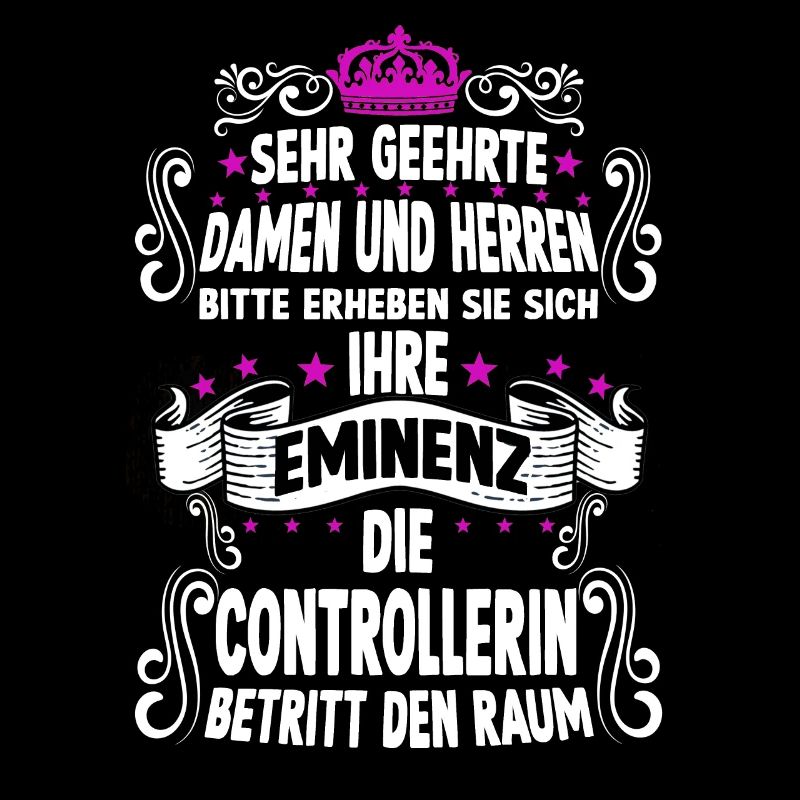 Controllerin T witziges Spruch Motiv Controllerin