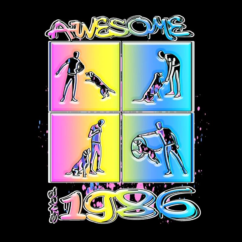 Awesome since 1986. Agility, Hundetraining
