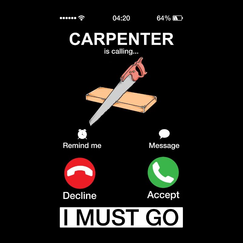 Carpenter appelle l’humour du menuisier