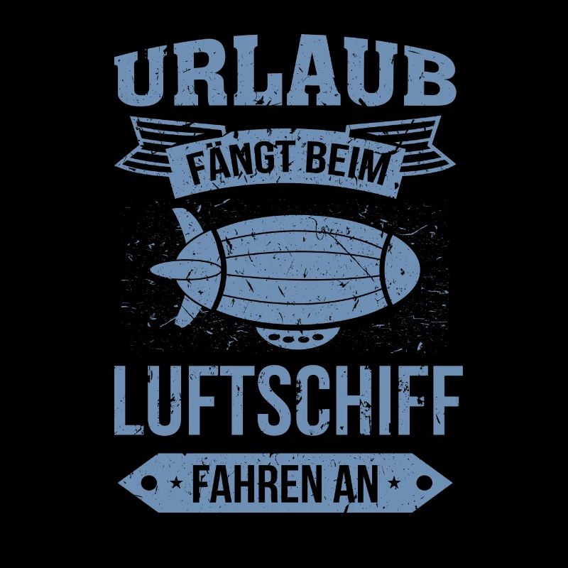Luftschiff Urlaub fängt an