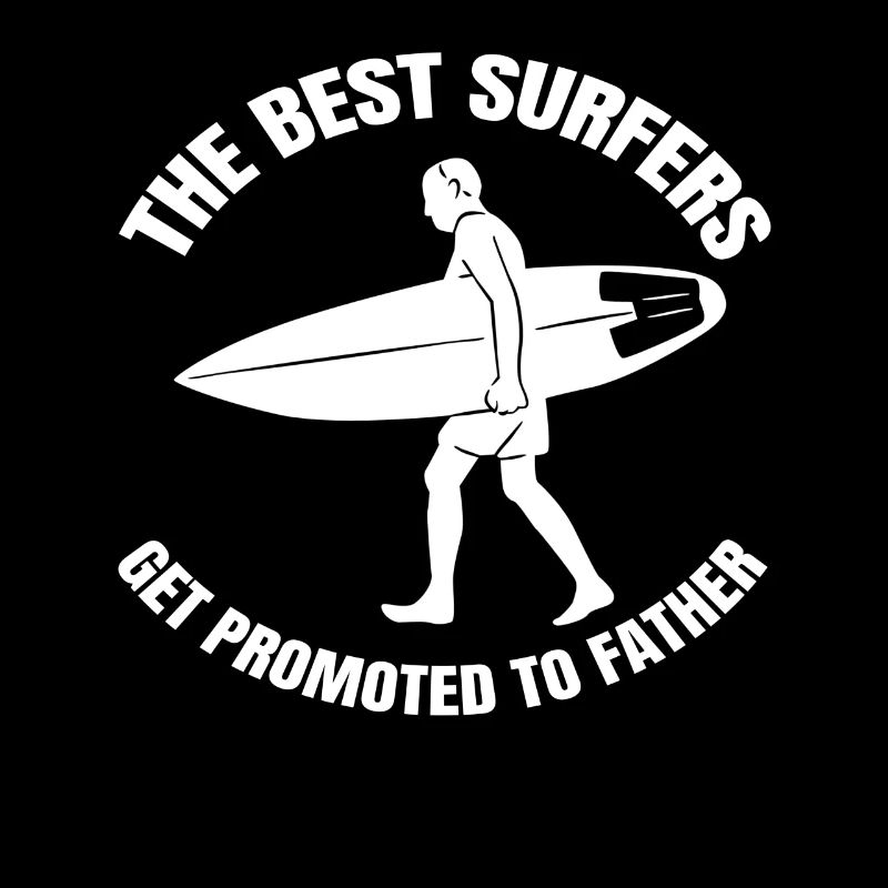Surfer Daddy Surfing Dad Moniteur de surf Planche de surf